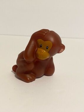 Little People Monkey Chimp Animal Figure Zoo Safari Train Replacement Toy